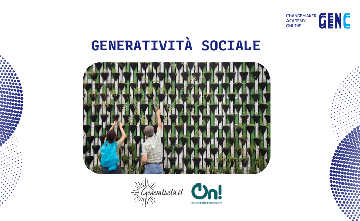 Generatività sociale (Generatività.it – On Srl Impresa Sociale) | Live 26/09