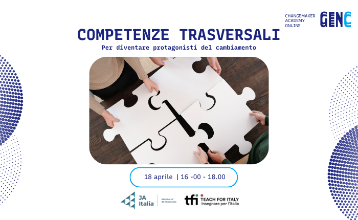 Competenze trasversali (Teach for Italy, JA Italia, WonderWhat)