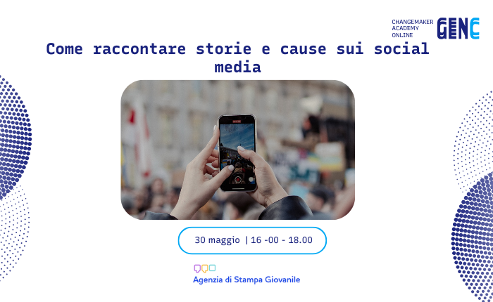 Come raccontare storie e cause sociali sui social media (Agenzia di Stampa Giovanile)